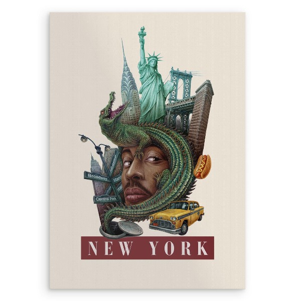 Kép New York szüreti kiadás