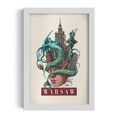 Fehér keret kép Varsói kiadás