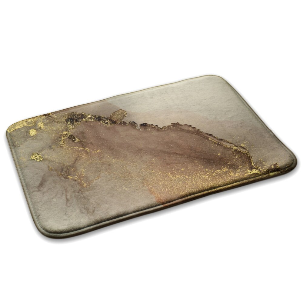 Konyhai szőnyeg Absztrakt motívum arany hatással