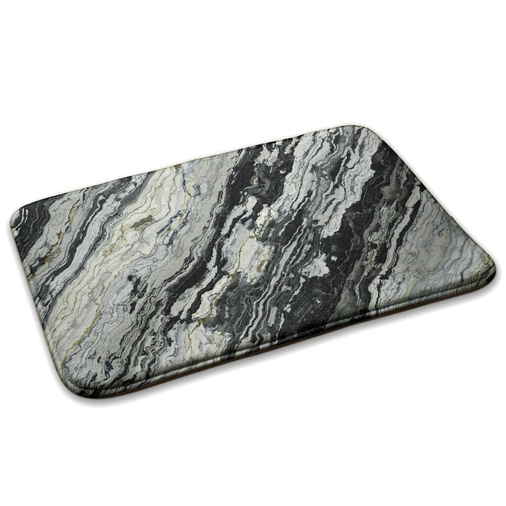 Konyhai szőnyeg Márvány motívum a szürke árnyalataiban