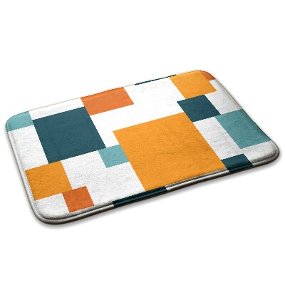 Konyhai szőnyeg Színes négyzetek