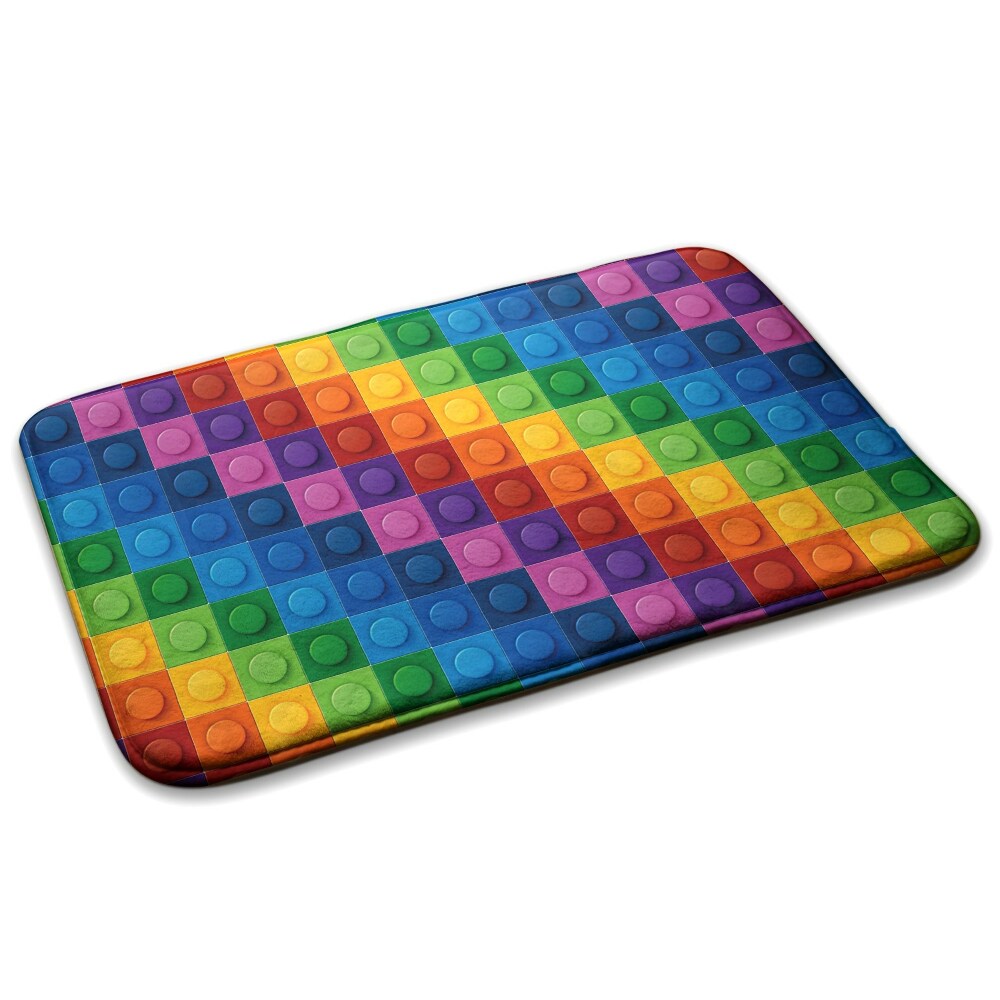 Konyhai szőnyeg Színes LEGO blokkok