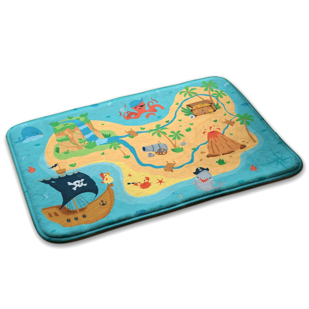 Gyerek szőnyeg Kincses térkép