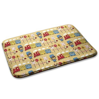 Szőnyeg Vonat és mackó