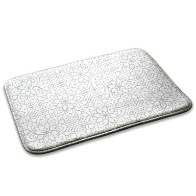 Konyhai szőnyeg Geometrikus virágminta