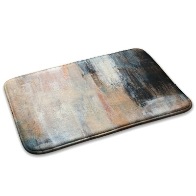 Konyhai szőnyeg Absztrakt ecsetvonások semleges színekben