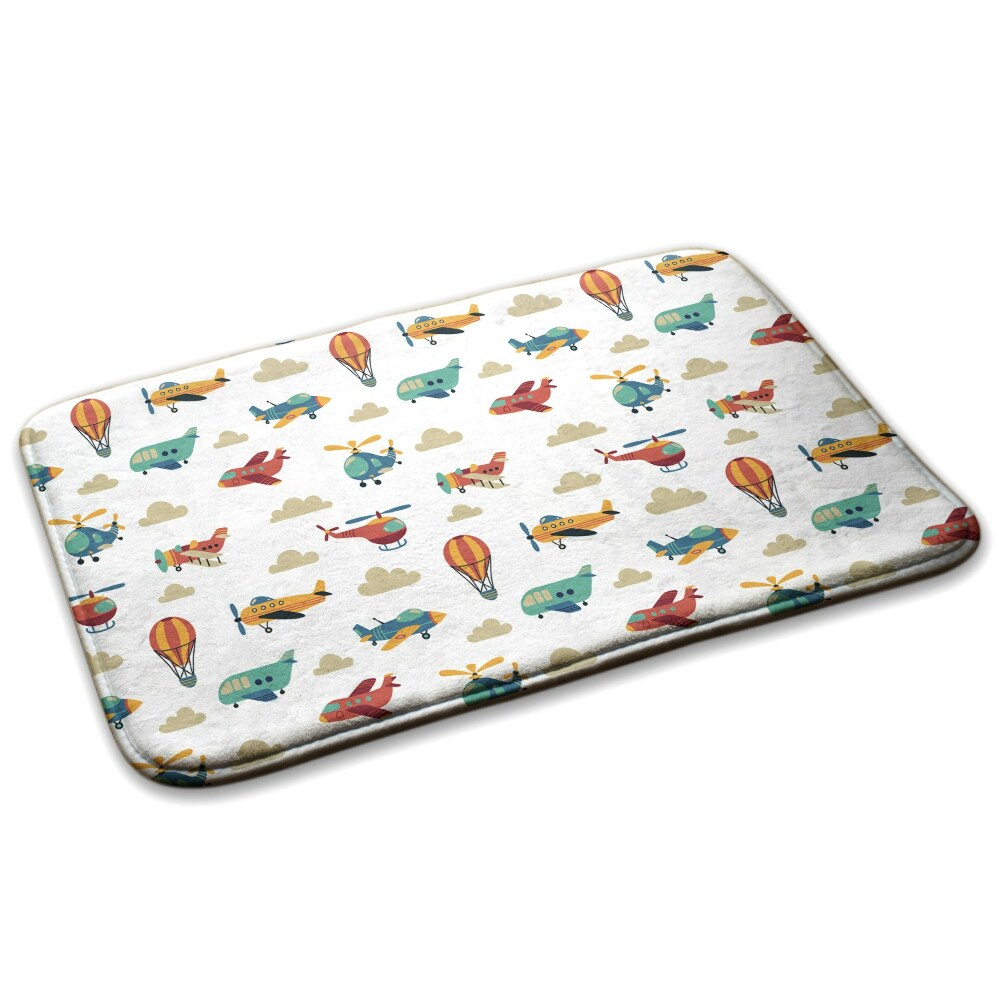 Konyhai szőnyeg Repülőgépek és léggömbök
