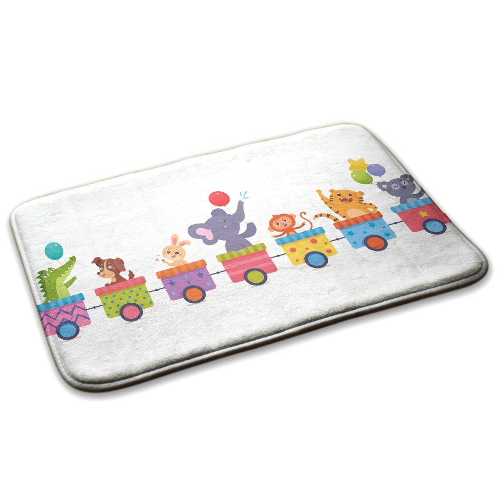 Gyerek szőnyeg Állatok a vonaton