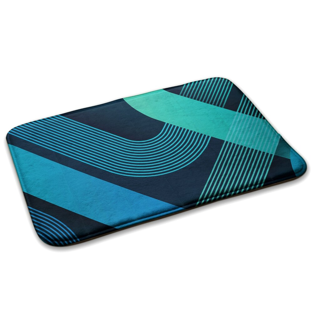 Konyhai szőnyeg Márványozott motívum hullámos vonalakkal.