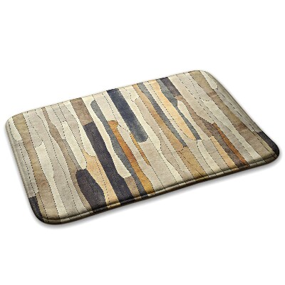 Szőnyeg Absztrakt függőleges csíkok fa árnyalatokban