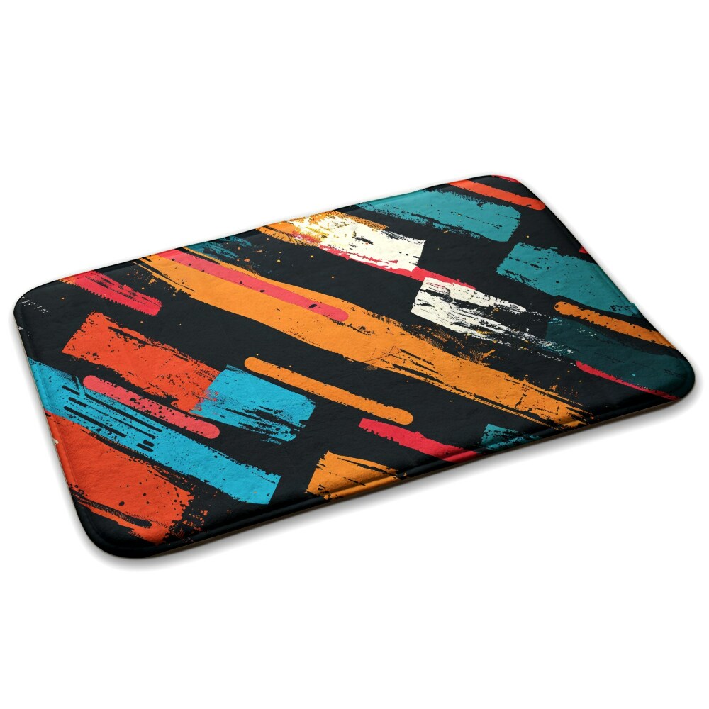 Szőnyeg Azték stílusú geometrikus minta.