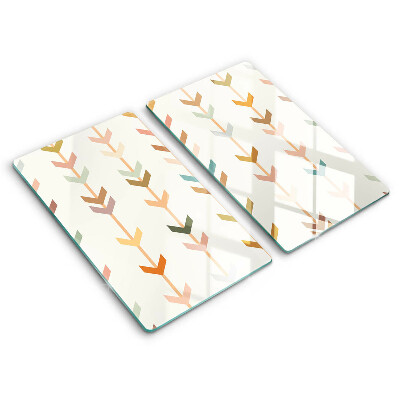 Üveg vágódeszka Geometrikus elemek 2 darab