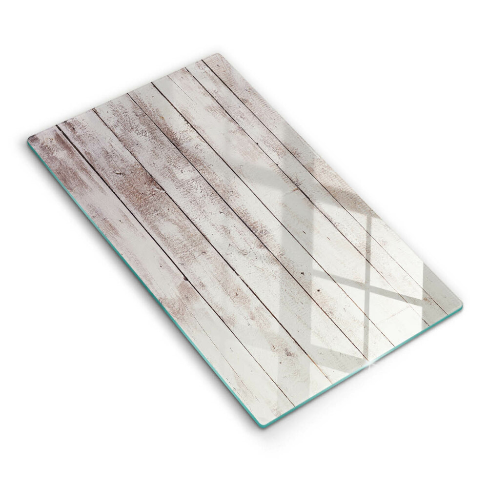 Üveg vágódeszka fényképpel Régi fadeszkák