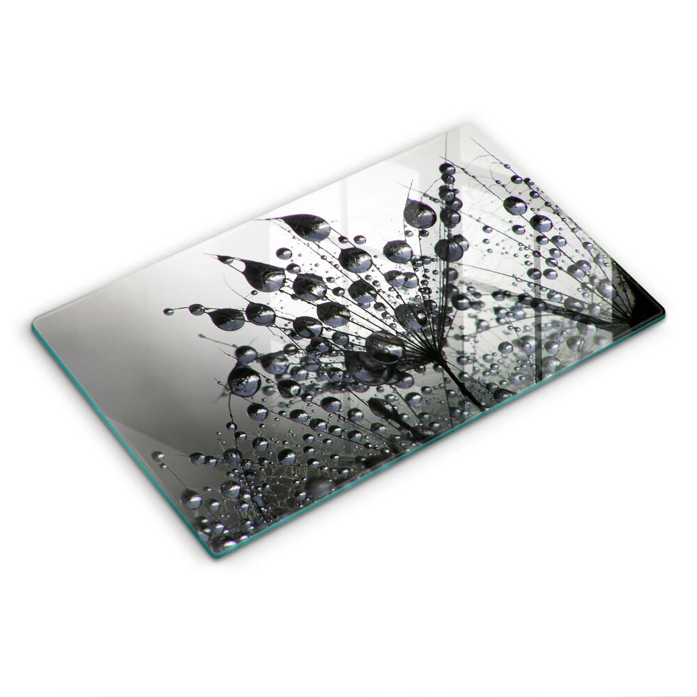 Üveg vágódeszka Fúvók és harmat