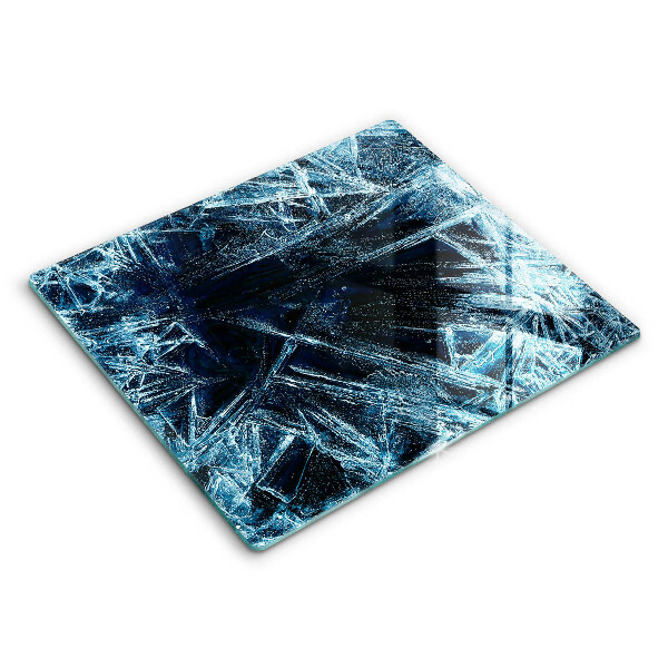 Edzett üveg vágódeszka 60x52 cm Szerkezet éles jég
