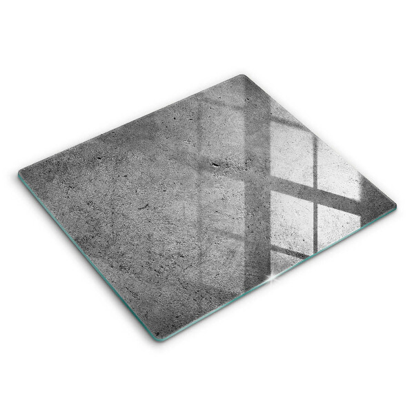 Edzett üveg vágódeszka 60x52 cm Beton kő textúra