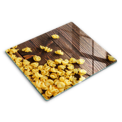 Edzett üveg vágódeszka 60x52 cm Tészta az asztalon