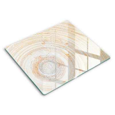 Edzett üveg vágódeszka 60x52 cm Fa textúra