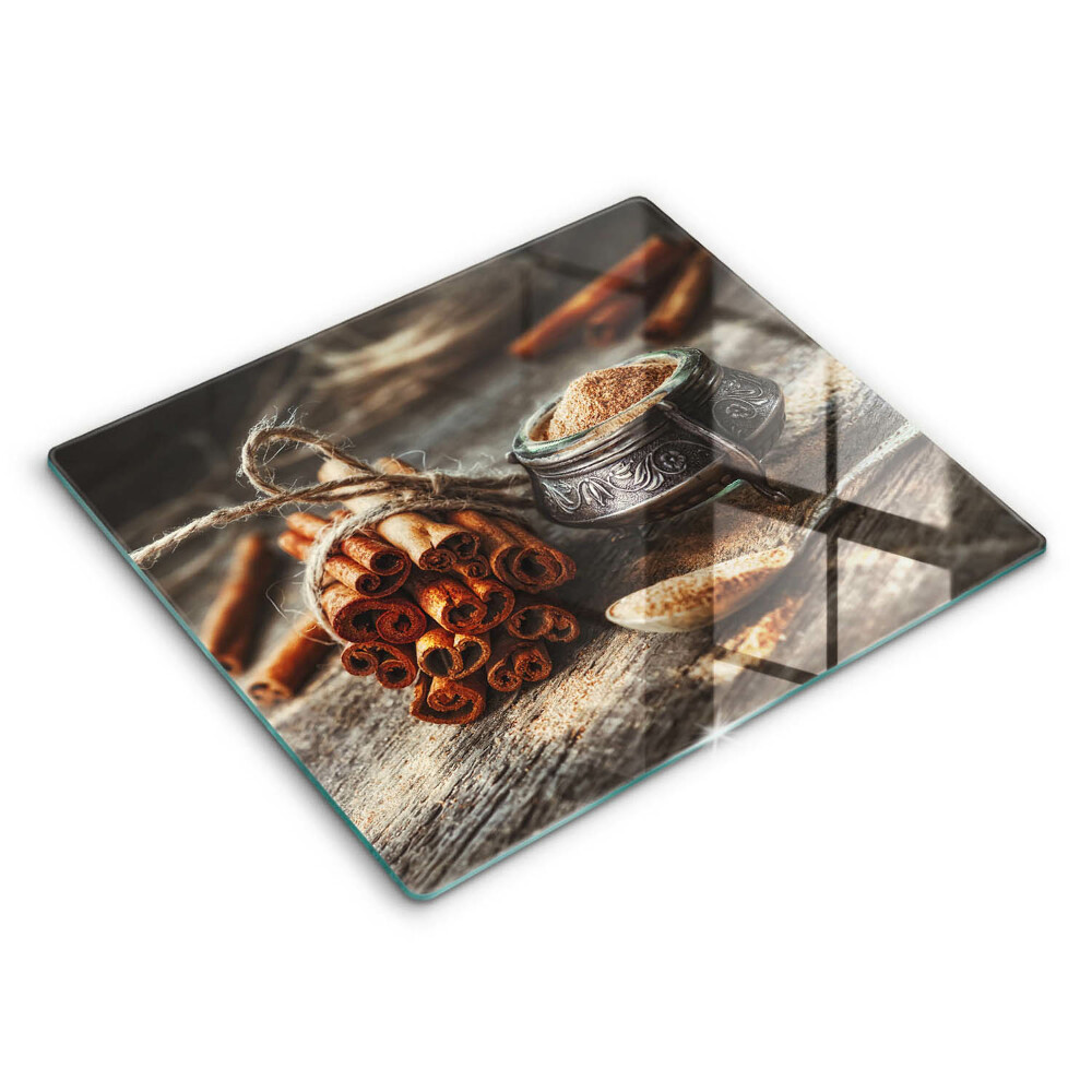 Edzett üveg vágódeszka 60x52 cm Vaníliarudak