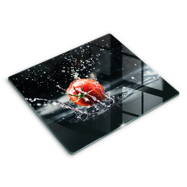 Edzett üveg vágódeszka 60x52 cm Paradicsom vízben