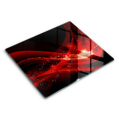 Edzett üveg vágódeszka 60x52 cm Modern absztrakció