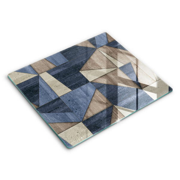 Edzett üveg vágódeszka 60x52 cm Geometrikus absztrakció