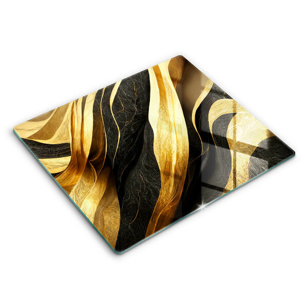 Edzett üveg vágódeszka 60x52 cm Elegáns absztrakció