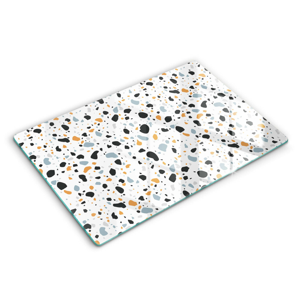 Üveg vágódeszka fényképpel 80x52 cm Dekoratív kőedény