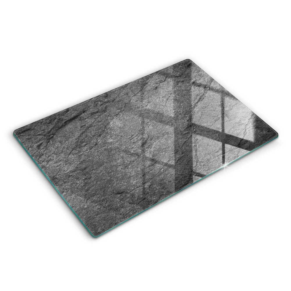 Üveg vágódeszka fényképpel 80x52 cm Texturált kő