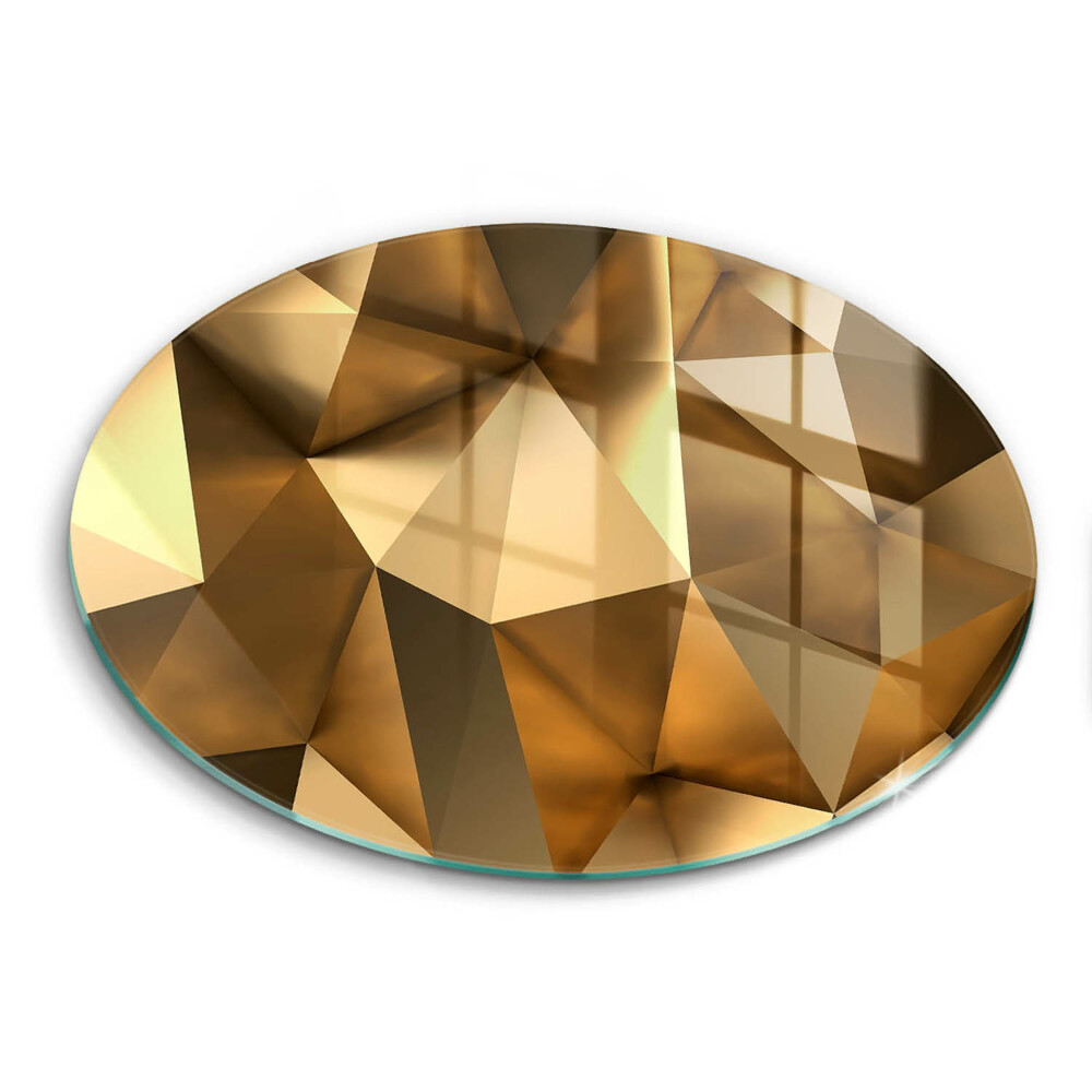 Üveg vágódeszka fényképpel kerek Háttér absztrakt textúra