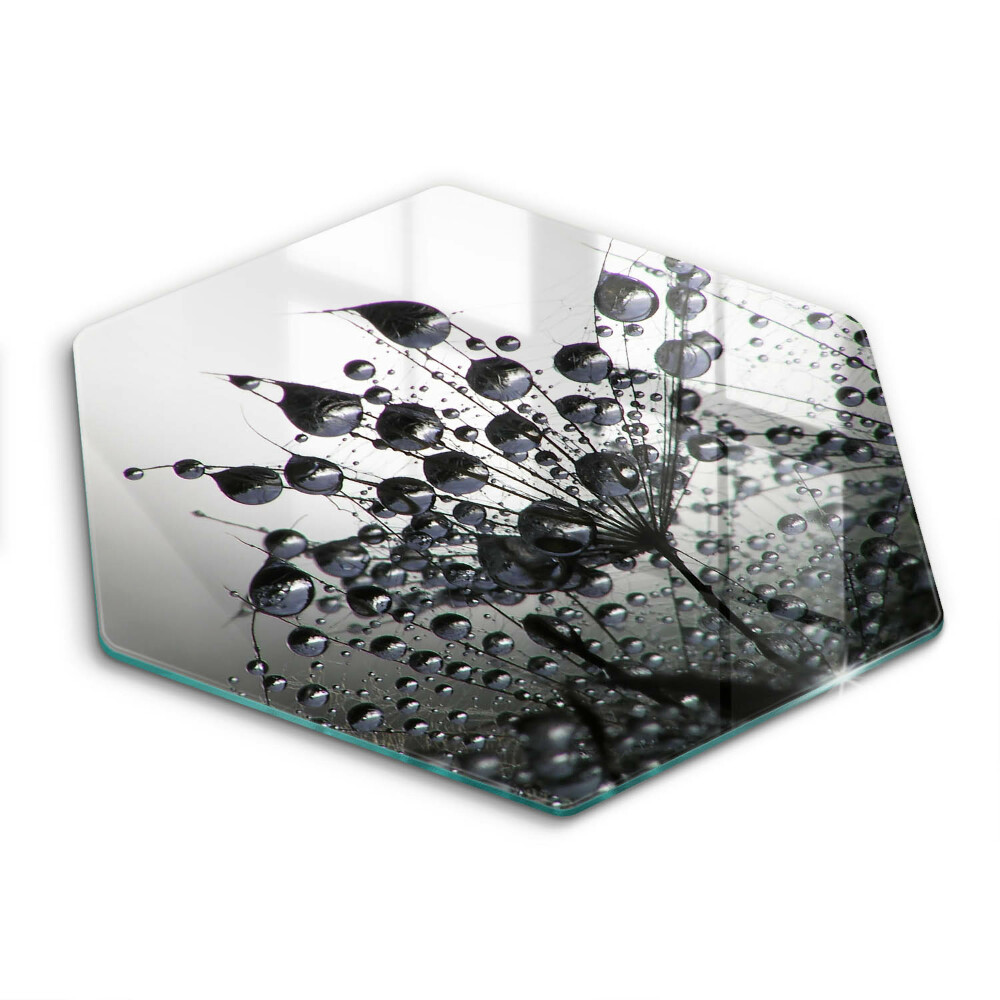 Edzett üveg vágódeszka hatszögletű Fúvókák és harmat