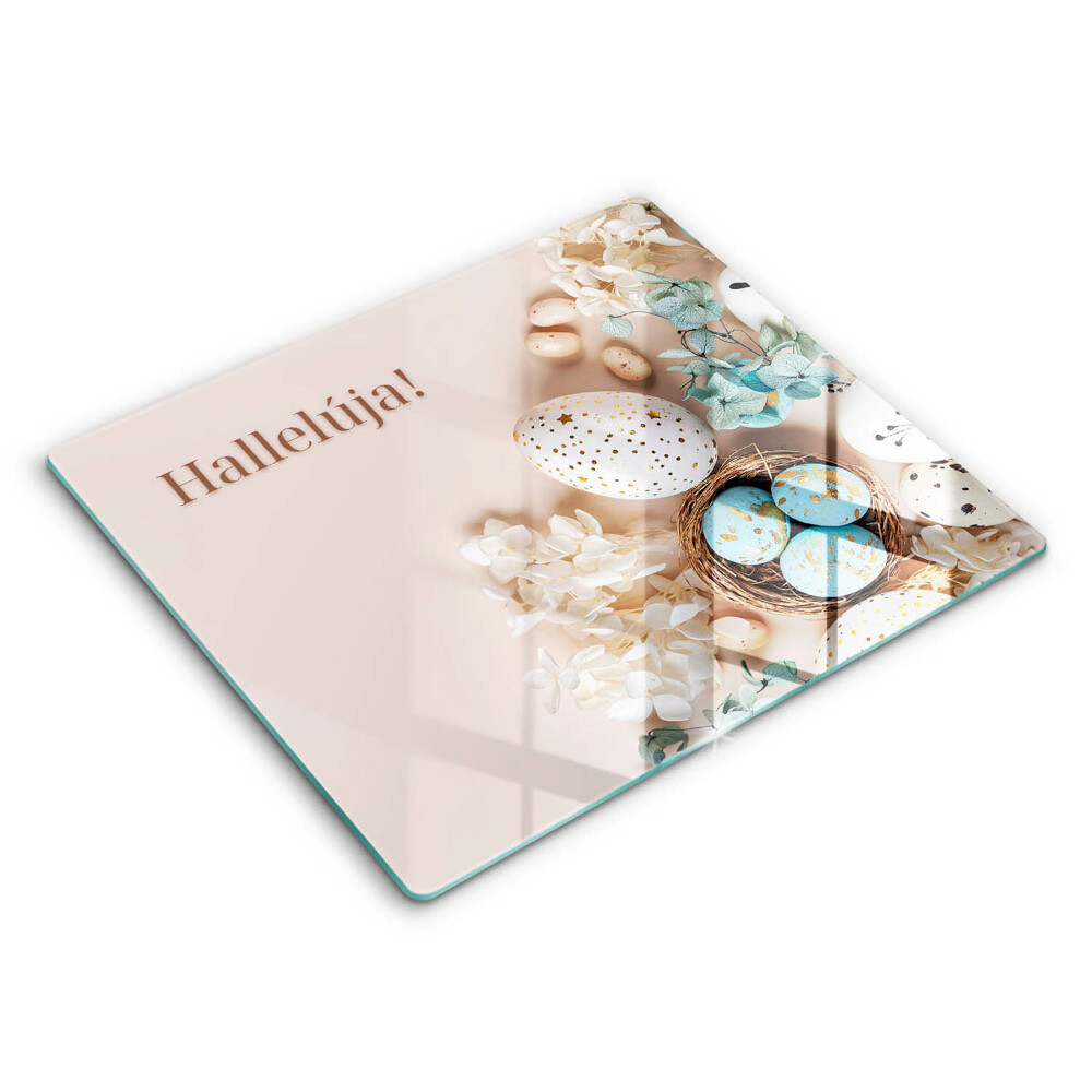 Üveg vágódeszka Kellemes ünnepeket Alleluja!