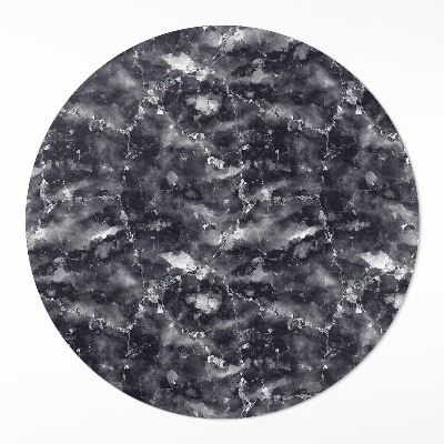 Kerek pvc szőnyeg Dekoratív kőmárvány