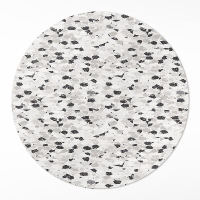 Kerek műanyag szőnyeg Kőcserép elegáns kőedény