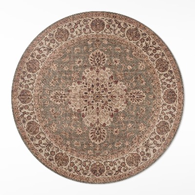 Kerek pvc szőnyeg Ornamenty inspirowane perską sztuką