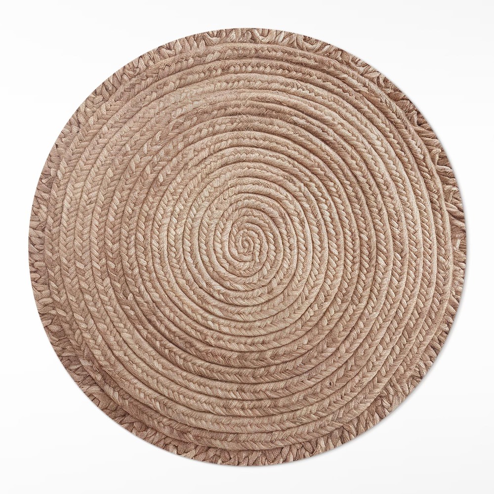 Kerek műanyag szőnyeg Sznurkowe kompozycje