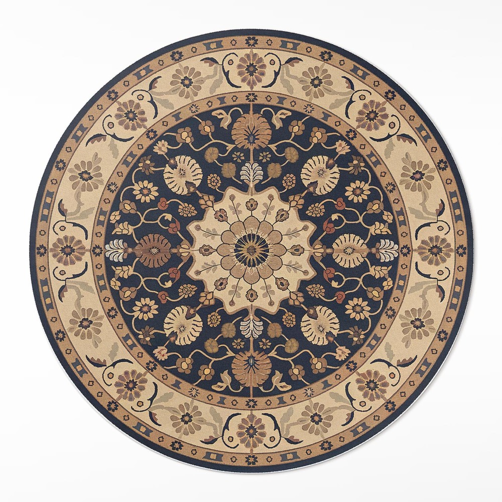 Kerek műanyag szőnyeg Botaniczne wspomnienie