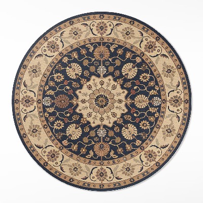 Kerek műanyag szőnyeg Botaniczne wspomnienie