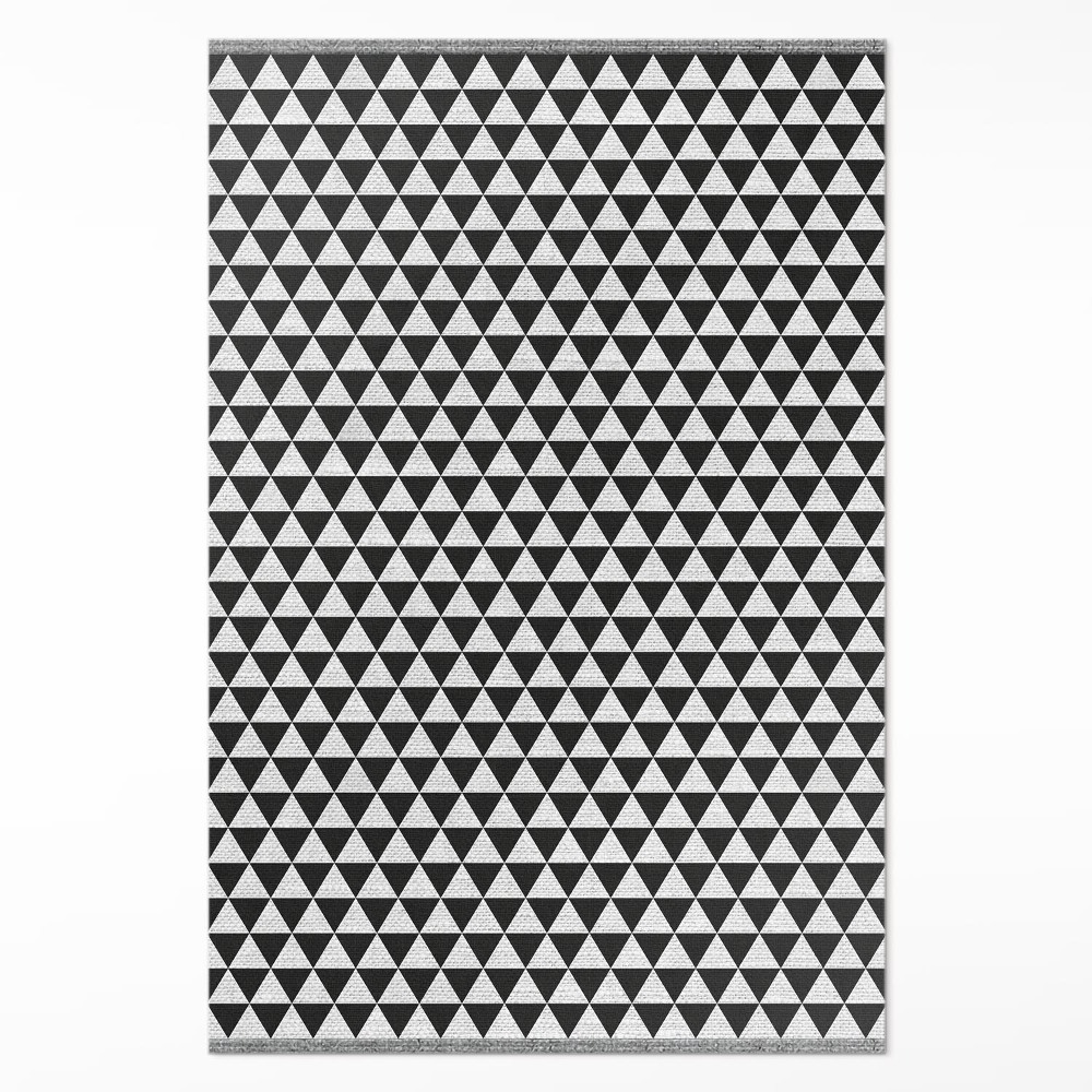 Pvc szőnyeg Geometrikus háromszög minta szövet utánzat