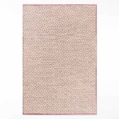 Műanyag szőnyeg Rózsaszín keleti mintás szövet utánzat