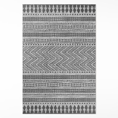 Pvc futószőnyeg Csíkok és cikkcakkok textilutánzat