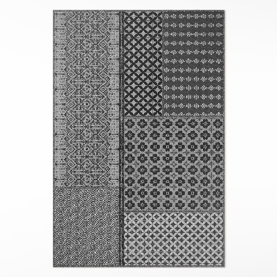 Pvc szőnyeg Azték stílusú szövetminta utánzat