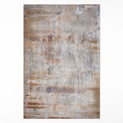 Mosható futószőnyeg Rozsdás fém ipari stílus