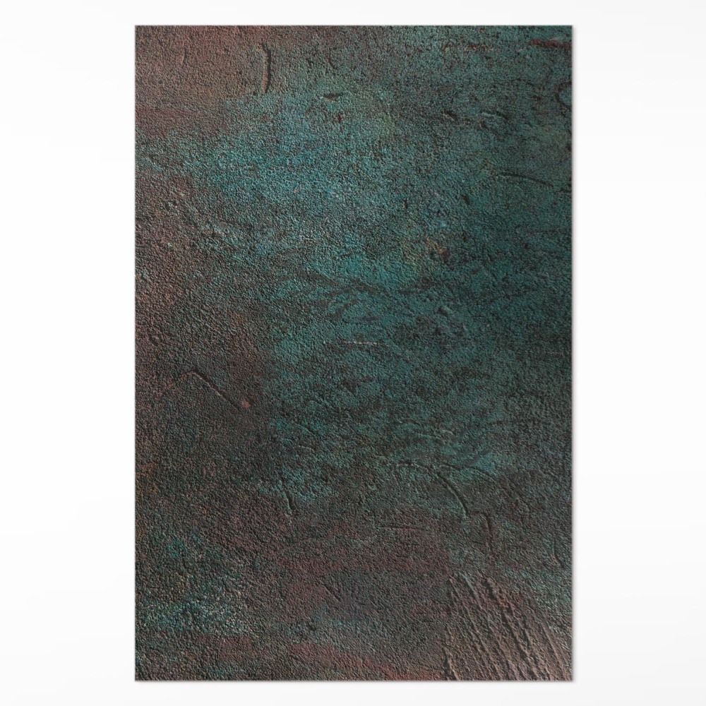 Pvc szőnyeg Zöld barna beton ipari stílus