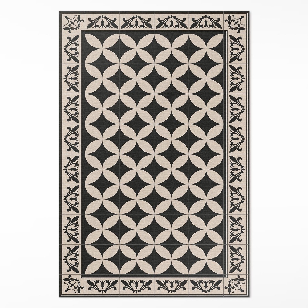 Pvc futószőnyeg Spanyol csempe elegáns mozaik