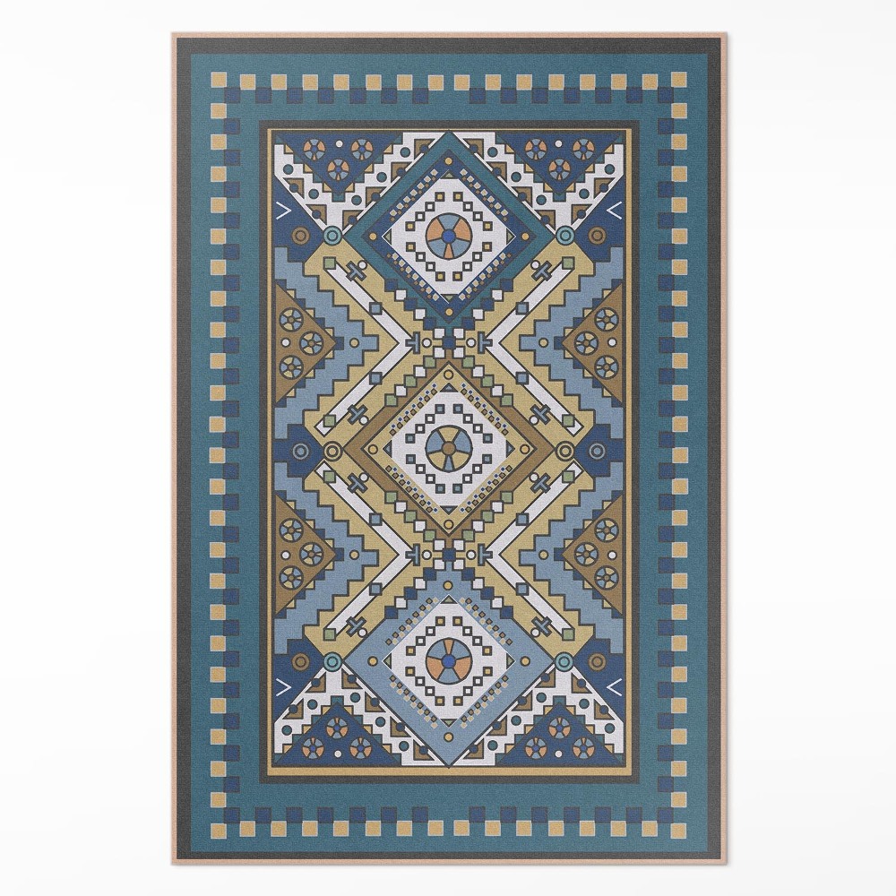 Pvc futószőnyeg Marokkói design geometriai dísz