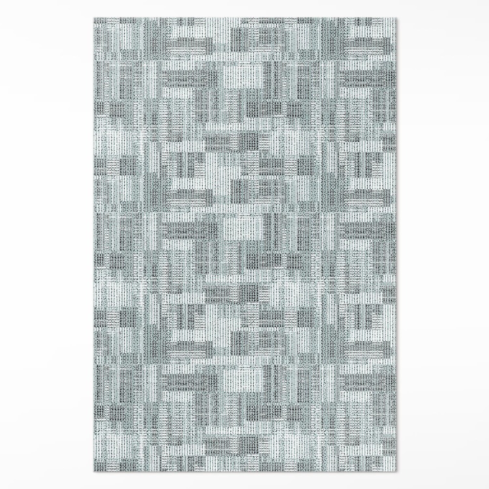 Mosható futószőnyeg patchwork mozaikos szövetutánzat