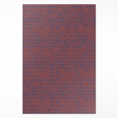 Műanyag szőnyeg Szőnyegszövés boho szövet utánzat