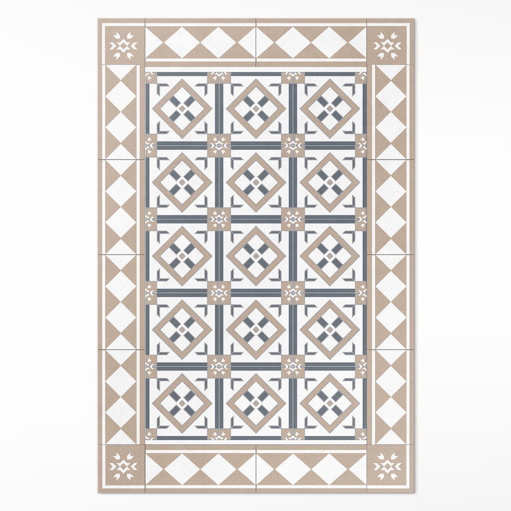 Pvc szőnyeg Rhombusz négyzet alakú elegáns csempe