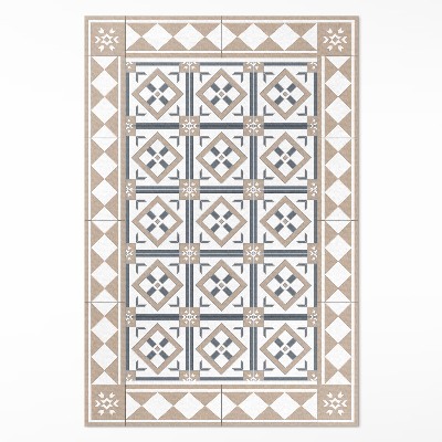 Pvc szőnyeg Rhombusz négyzet alakú elegáns csempe